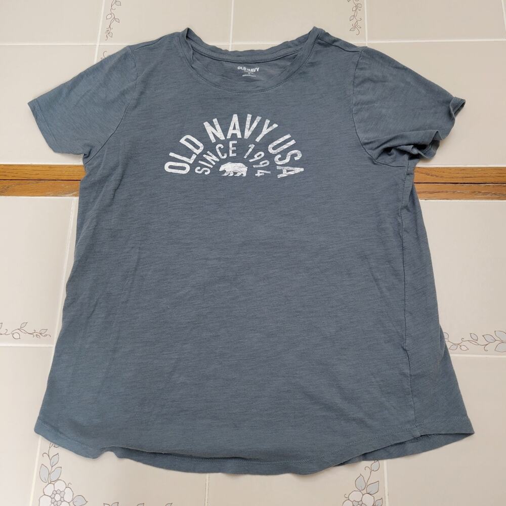 Old Navy Womens Shirt Size M Blue